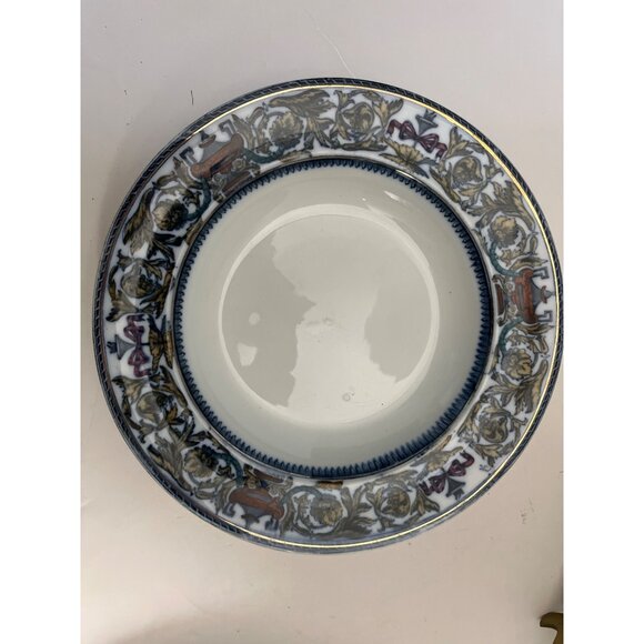 Antique Lord Byron Soup Bowls Hope & Carter Set of 6  1800’s - Picture 6 of 10